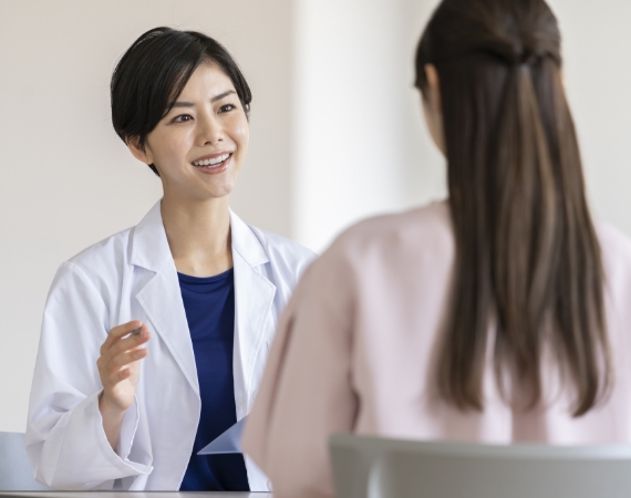正規チップを患者様の目の前で開封